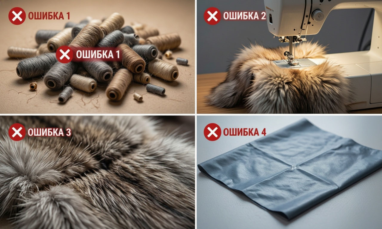 Типичные ошибки при перекрое